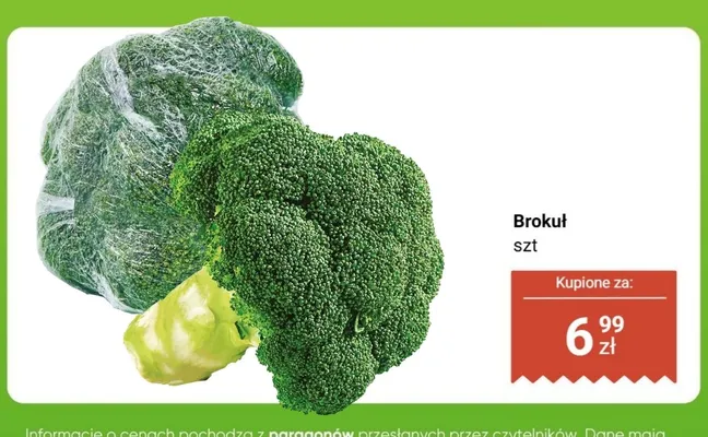 Brokuł promocja w Dino
