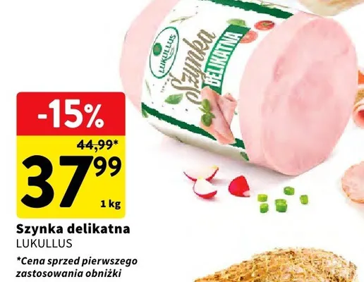Szynka delikatna promocja w Intermarche