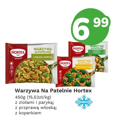 Warzywa na patelnię z ziołami i papryką Hortex promocja w Limonka