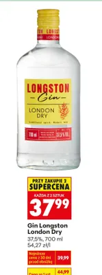 Gin London Dry promocja w Biedronka