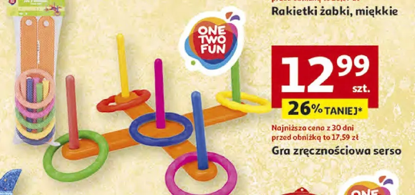 Gra zręcznościowa serso promocja w Auchan