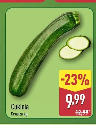 Cukinia promocja w Aldi