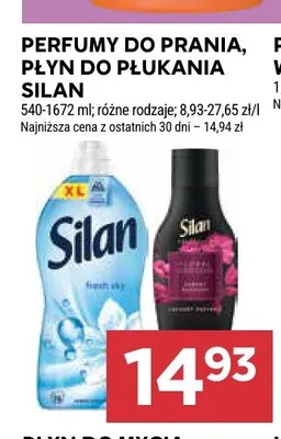 Perfumy do prania Silan promocja w Stokrotka