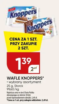 Wafle promocja w Chata Polska