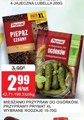 Mieszanka do ogórków konserwowych Prymat XL promocja w Bingo