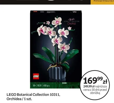 Klocki LEGO Botanical Collection 10311 Orchidea promocja w Empik