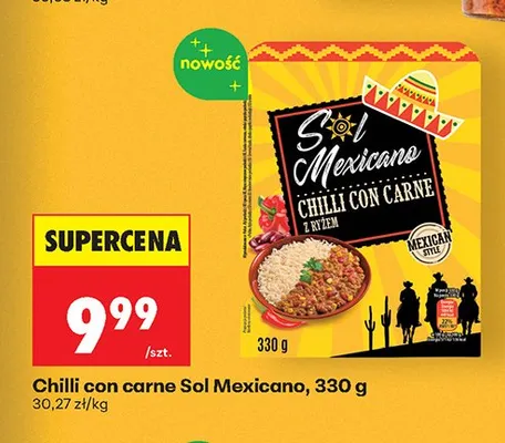 Chilli con carne Sol Mexicano promocja w Biedronka