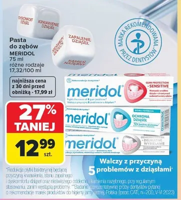 Pasta do zębów różne rodzaje promocja w Carrefour