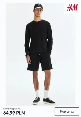 Szorty Regular Fit H & M promocja w H&M