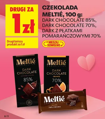 Czekolada dark chocolate 85% promocja w Biedronka
