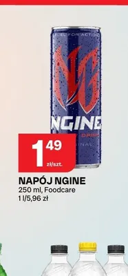 Napój energetyczny Ngine promocja w Chorten