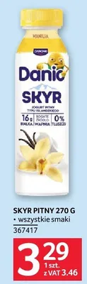Skyr pitny 270g Danio promocja w Selgros