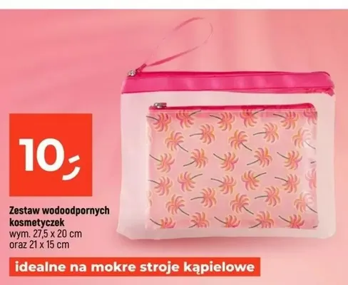 Zestaw wodoodpornych kosmetyczek promocja w Dealz