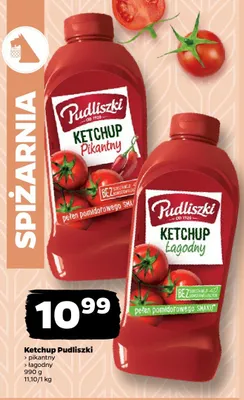 Ketchup pikantny Pudliszki promocja w Netto