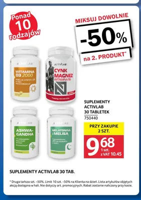 Witamina D3 2000 Activlab promocja w Selgros