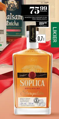 Likier Soplica Staropolska promocja w POLOmarket