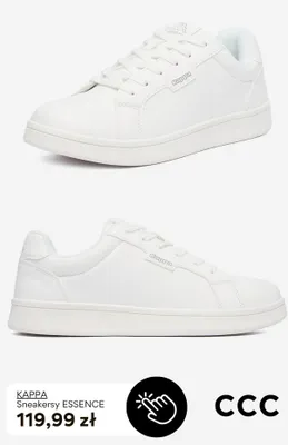 Sneakersy Kappa Essence promocja w CCC