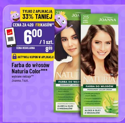 Farba do włosów Naturia Color różne rodzaje promocja w POLOmarket