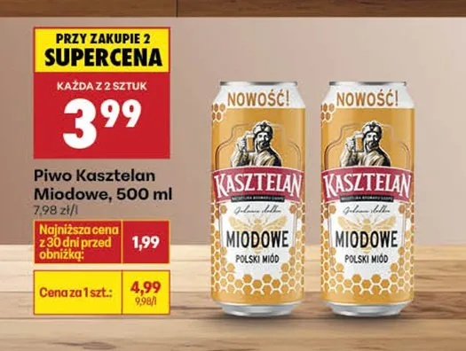 Piwo promocja w Biedronka