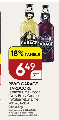 Piwo Garage Hardcore Watermelon Lime promocja w Chata Polska