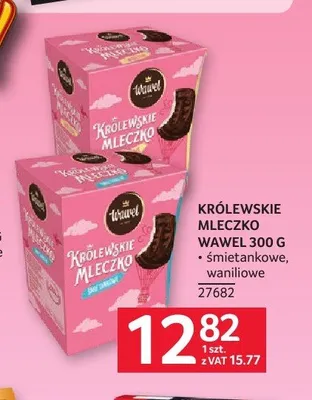Królewskie Mleczko Wawel śmietankowe 300g promocja w Selgros