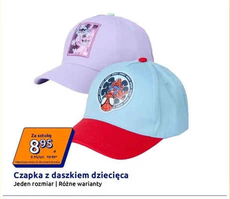 Czapka z daszkiem dziecięca promocja w Action