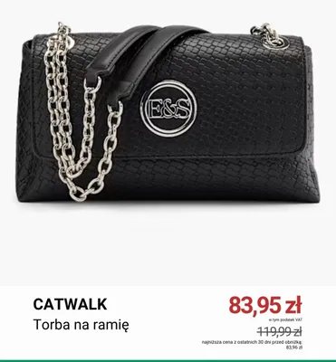 Torba na ramię Catwalk promocja w Deichmann