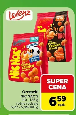 Orzeszki Nic Nac's BBQ promocja w Carrefour Market