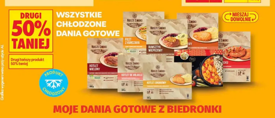 Filet z kurczaka Nasze Smaki promocja w Biedronka