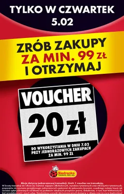 Od czwartku, Z ladą tradycyjną, strona 1 promocja w Biedronka