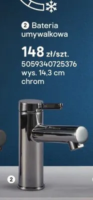 Bateria umywalkowa GoodHome Maza chrom promocja w Castorama