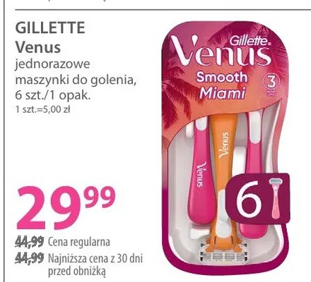 Jednorazowe maszynki do golenia promocja w Hebe