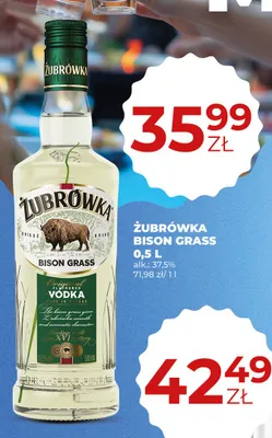 Wódka Żubrówka Bison Grass promocja w Duży Ben
