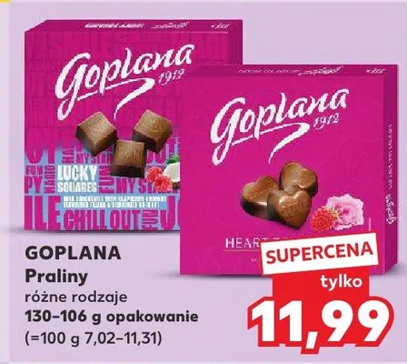 Praliny różne rodzaje promocja w Kaufland