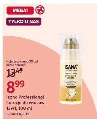 Kuracja do włosów 13w1 promocja w Rossmann