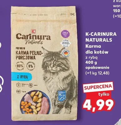 Karma dla kotów z rybą 400g  promocja w Kaufland