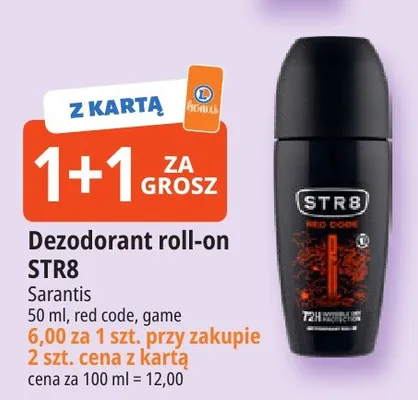 Dezodorant roll-on STR8 promocja w Leclerc