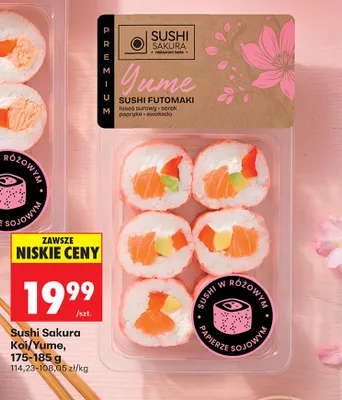 Sushi Sakura Yume promocja w Biedronka