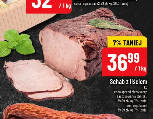 Schab z liściem promocja w POLOmarket