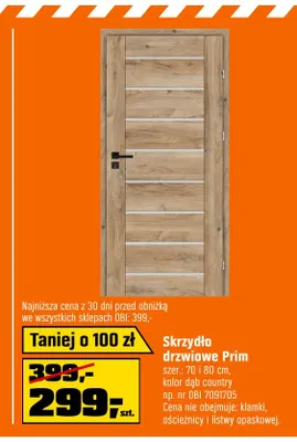 Skrzydło drzwiowe Prim promocja w OBI