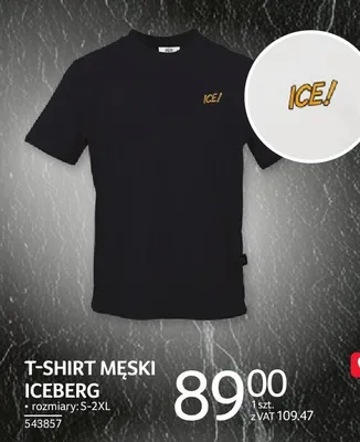 T-shirt męski ICEBERG promocja w Selgros