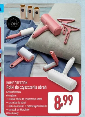 Rolka do ubrań z 3 zapasowymi rolkami Home Creation promocja w Aldi