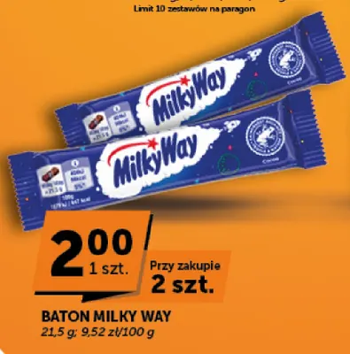 Baton Milky Way promocja w Groszek