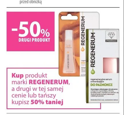 Produkty do pielęgnacji Regenerum promocja w Hebe