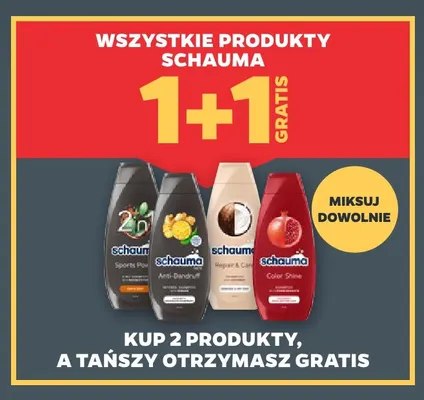 Szampon do włosów Schauma Repair & Care promocja w Netto
