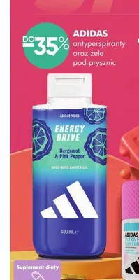 Żel pod prysznic Adidas Vibes Energy Drive promocja w Super-Pharm