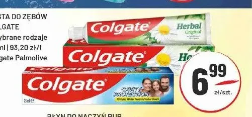 Pasta do zębów Colgate Cavity Protection promocja w Sedal