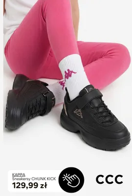 Sneakersy Kappa Chunk Kick promocja w CCC