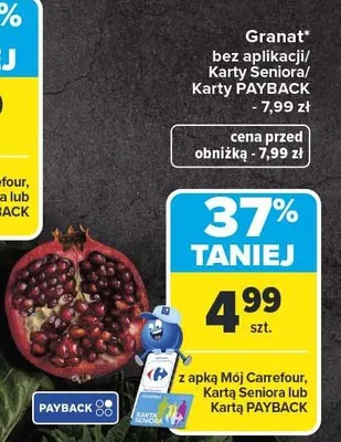 Granat promocja w Carrefour Market