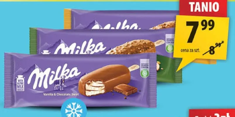 Lody (cały asortyment) promocja w Arhelan